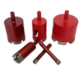 Diamond core drill bits for stone drilling 